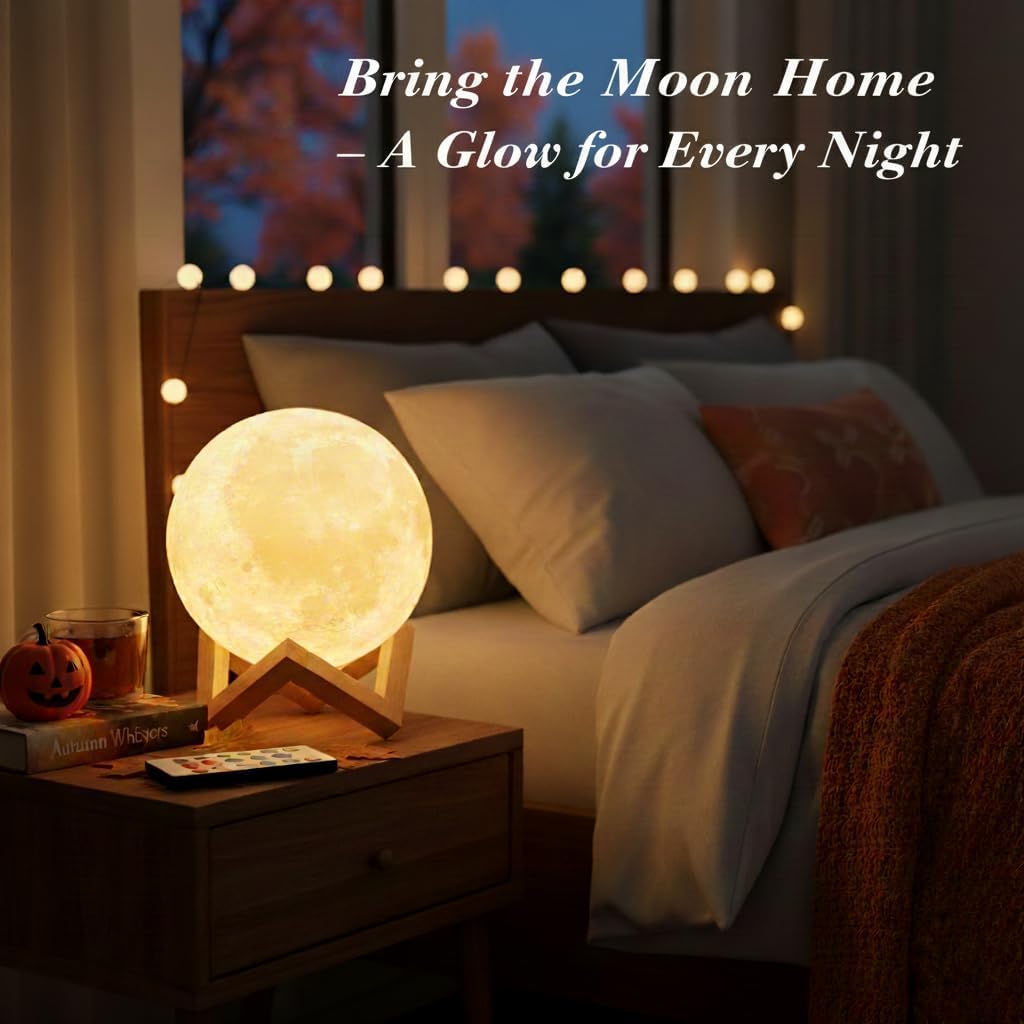 16-Color Moon Lamp with Remote Decorative Lightingb0af09fae55e816e91ad2ccf0f85ad91