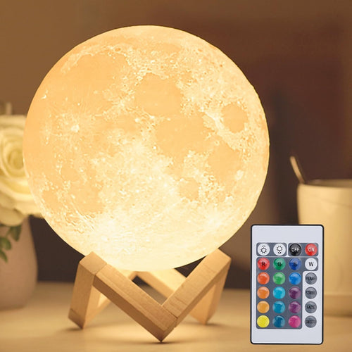 16-Color Moon Lamp with Remote Decorative Lighting1f40d57ebe45a4994bd591fdcc6a7629