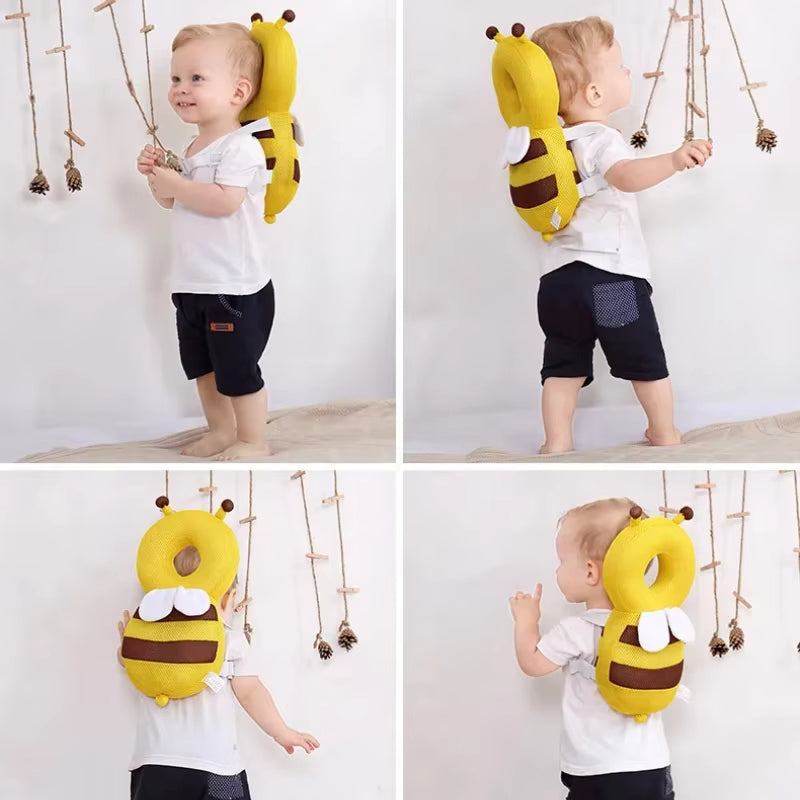 Baby Head Protection Pillow for Early Walkers – Bee Design – product image 3