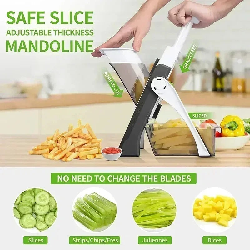 Multi-Function Vegetable Cutter & Cheese Grater – product image 1