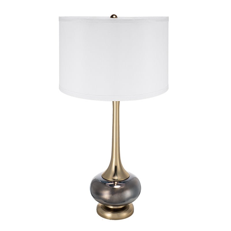 Modern Glass Drum Table Lamp Table Lighting5530b3df3d621625ab439ab228c1e320