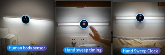 Smart Motion Sensor Cabinet Light with Clock – LED Smart Light41105fdbe67cee628f1e619489c60b4e